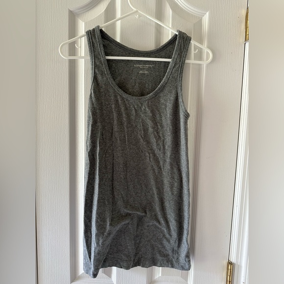 liz claiborne maternity tank. Heather grey. - Picture 1 of 2